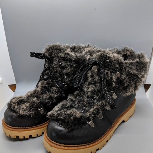 Sam Edelman faux fur boots size 7 - Picture 12 of 12